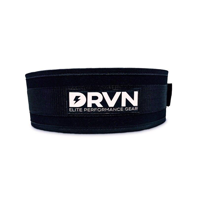 DRVN WOD Belt - CrossFit Weightlifting Belt, Men/Women Powerlifting Belt