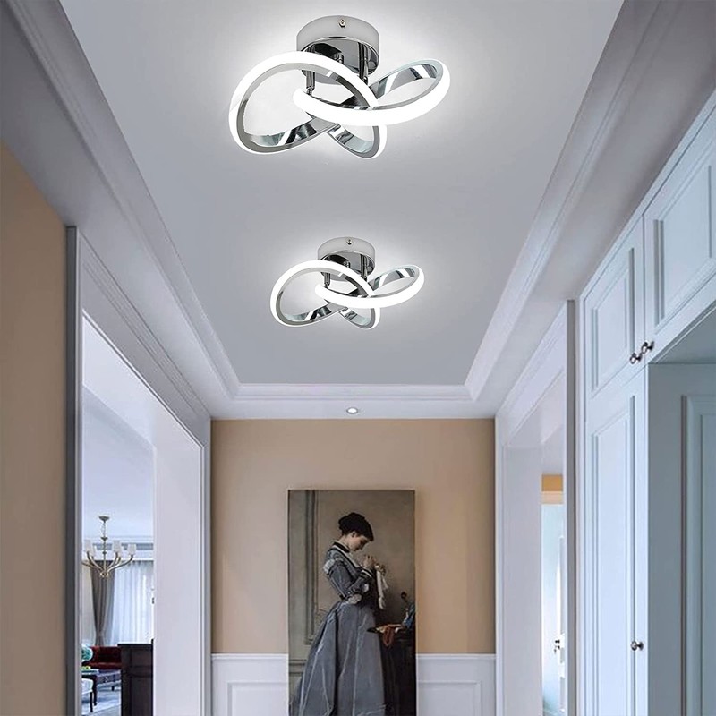 Motion Sensor LED Ceiling Light Indoor, 9.5 inch Closet Lights