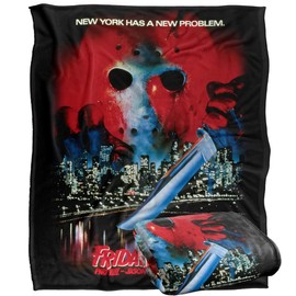 FRIDAY THE 13TH Super Soft Silky Cuddle Blanket 60" x 50"