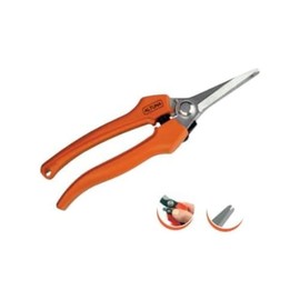 Garden Shears for Harvesting - Model 1261B - Straight Blade - Bypass Precision Cut - Ergonomic Fibre Handle - Garden Tools - Pruning Shears for Harvesting - Altuna