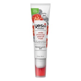 Yes To Tomatoes Clear Skin Detoxifying & Hydrating White Charcoal PeelOff...