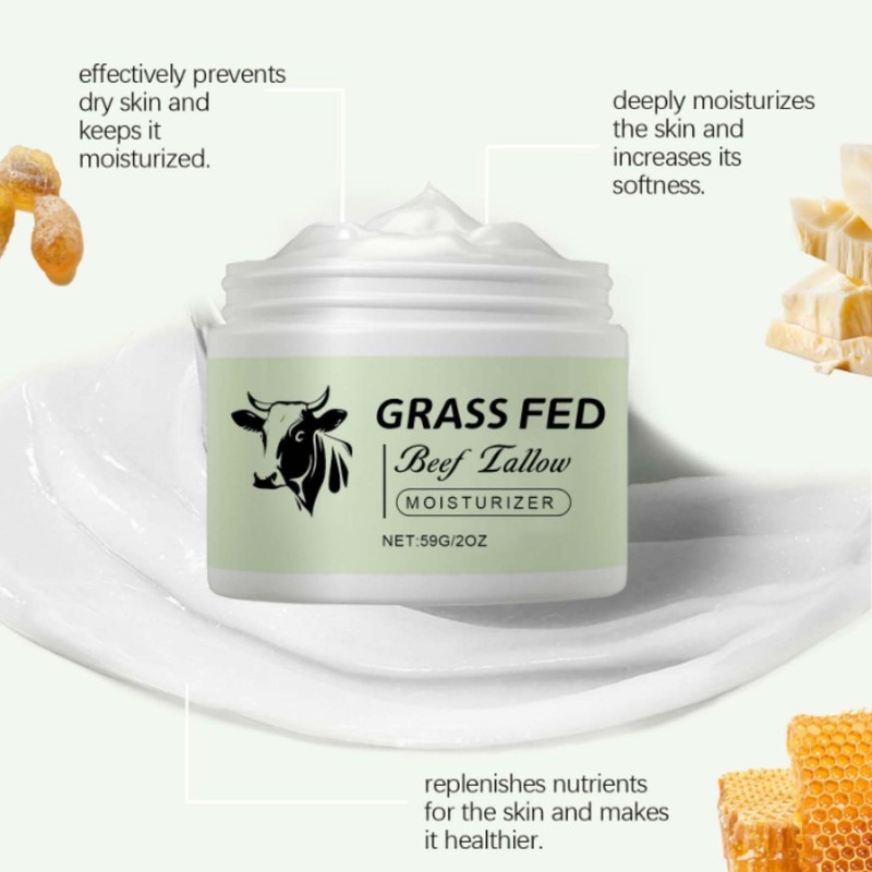 Beef Tallow for Skin-Face Moisturizer