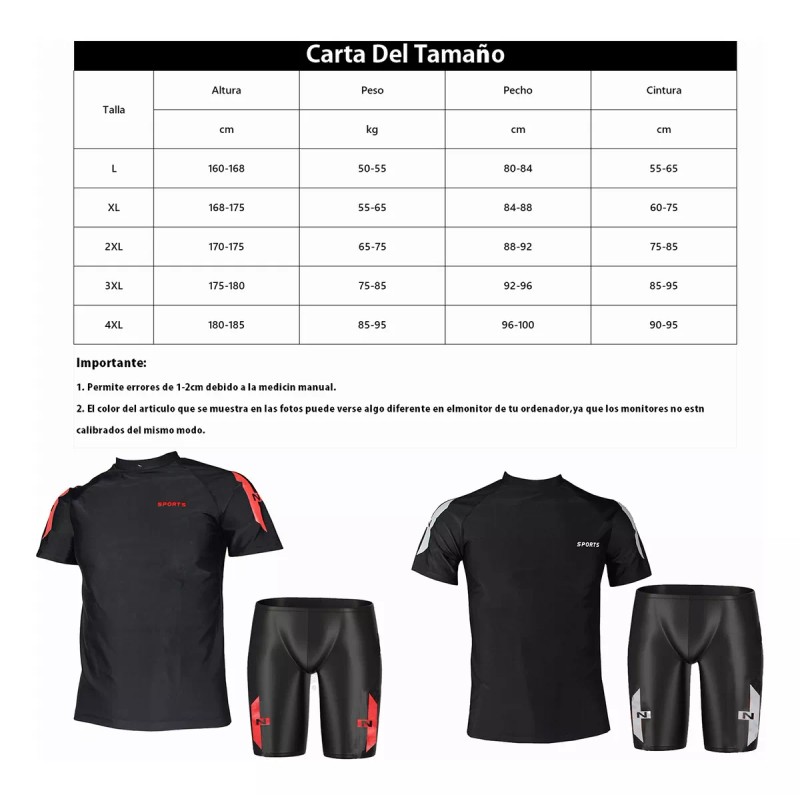 Conjunto De Traje De Baño Para Hombre, Buceo, Natación, Surf