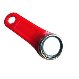 YARONGTECH Dallas ibutton with metal ring red handle (pack of 5)