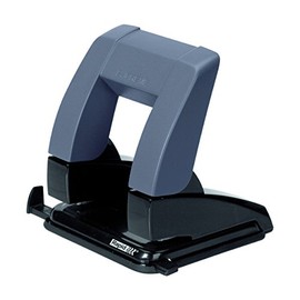 Rapid Supreme SP20 Press Less 2 Hole Punch, Punches up to 20 Sheets, Low Effort Punching, Graphite, 24845411