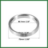 Motoforti 4pcs OD 75mm to ID 66.1mm Aluminum Alloy Car
