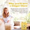 Pocas Lemon Ginger Chews - Sweet and Zesty Ginger Chew,