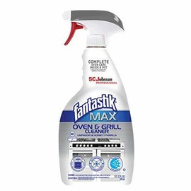 SC Johnson Professional Fantastik Max Oven Grill Cleaner Spray, 32 FlOz