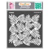 CrafTreat Reusable Areca Palm Leaves 6x6 Inch Templates 6x6 Inch
