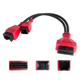 12+8 Diagnostic Adapter Cable for Chrysler– Security Gateway Bypass Connector for FCA Vehicles – Compatible with MK808 MX900 MS906 and More OBD2 Scanners