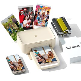 HPRT Photo Printer, Warm Beige