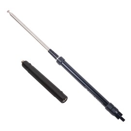 Portable Laser‑Engraved GRA‑7350TC HF Antenna | Telescopic 3.5 MHz to 50 MHz with 3/8‑24 Connector | Lightweight Durable Ham Radio Solution