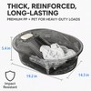 2-in-1 Hand Washing Basin with Washboard - BPA-Free Portable Laundry