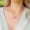 Carnelian Layered Choker in 14k Rose Gold Fill