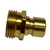 Orrco Brass Garden Hose Quick Connector - Male End -
