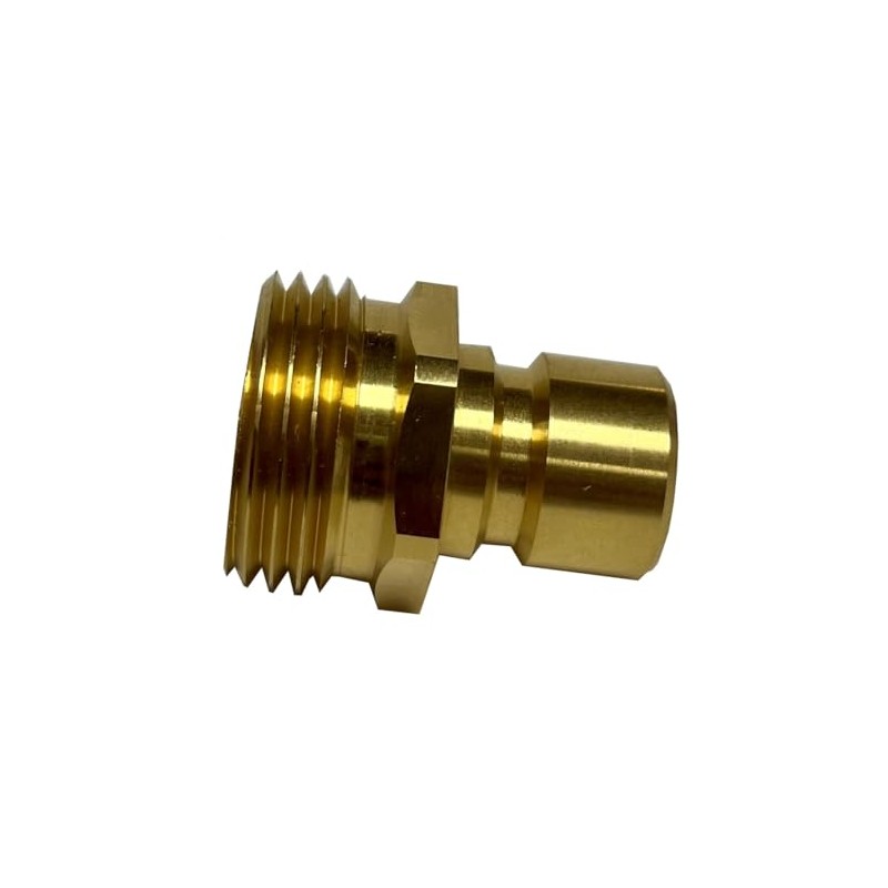 Orrco Brass Garden Hose Quick Connector - Male End -