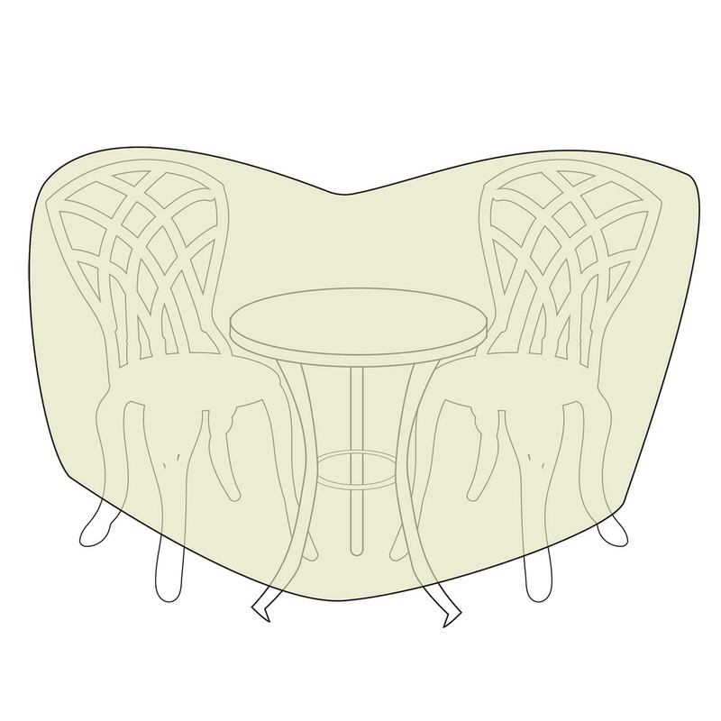 Two Dogs Designs 2D-PF74005 Bistro Set Cover With Level 4