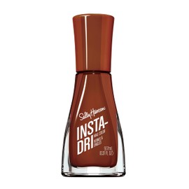 Sally Hansen Insta-Dri Nail Polish | Quick Dry, Long Lasting, Streak-Free Shine | Opaque, Shiny | 163 Across the Multiverse | Brown Nail Color