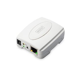 Digitus Fast Ethernet Print Server white White