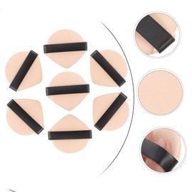 FRCOLOR 7pcs Dual-sided Makeup Sponge for Dry and Wet Use Soft Non Powder Puff for Foundation Concealer Blusher and Highlighter Application for All Skin Types