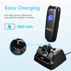 NADAMOO NADAMOO Wireless Barcode Scanner Compatible with Bluetooth, with Charging