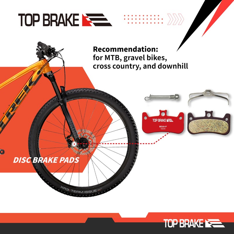 Top Brake Disc Mountain Bike Brake Pads for Formula Cura