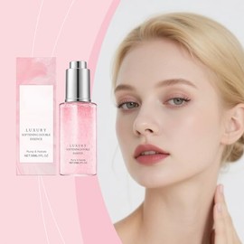 Sérum Facial Doble Concentrado Textura Ligera Para Todo Tipo De Piel | Hidratación, Preparación Antes Del Maquillaje, Textura ligera, refrescante y de