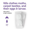 Enoz Moth-Tek Packets, Kills Clothes Moths and Carpet Beetles, Resealable