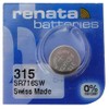 Renata 315 SR716SW Batteries - 1.55V Silver Oxide 315 Watch