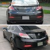 ADIIL 2PCS Smoked Lens Red LED Rear Bumper Bar Reflector