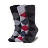 Premium Argyle Dress Socks for Men, Classic and Fun Cotton