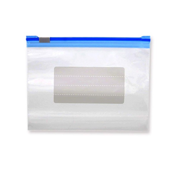 Shimojima 004749001 Slider Bag with Bottom Gusset, S, 40 Pieces,