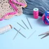 TIESOME 6 Pcs Yarn Needle Set, Large-Eyed Nylon Thread Yarn