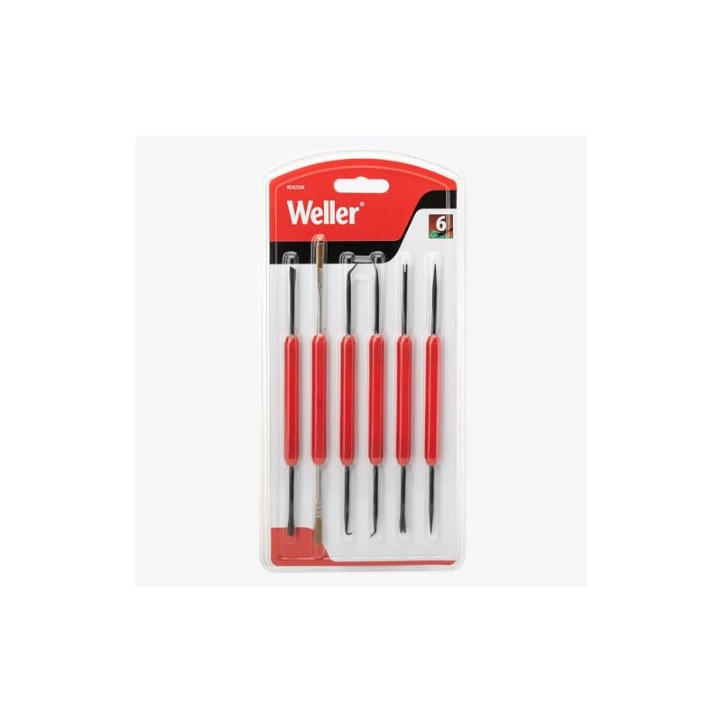 Weller WLACCSAK-02EU Soldering Aid Kit with 6 Double-Sided and Multifunctional