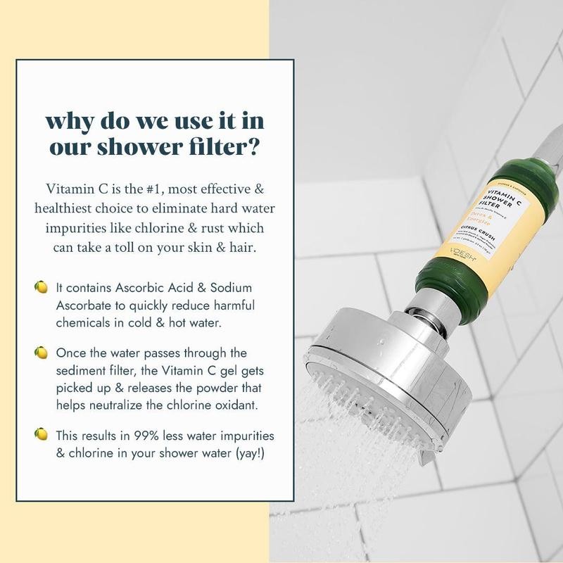Vitamin C Shower Filter Citrus Crush - Size: Duo