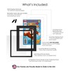 Poster Palooza Comic Book Frame Wall Display with Mat for