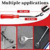 KEZE 15 Pcs Carbon Steel Precision Pick & Hook Set