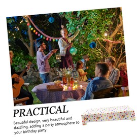 Gadpiparty Decorative Tablecloth for Boys and Girls Birthday Party Waterproof and Oil-Resistant Table Cover