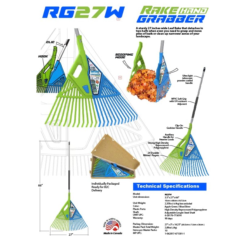 RG27W Leaf & Grabber