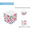 4A Sticky Note Cube, 2.5 x 2.5 in, 500 Sheets,