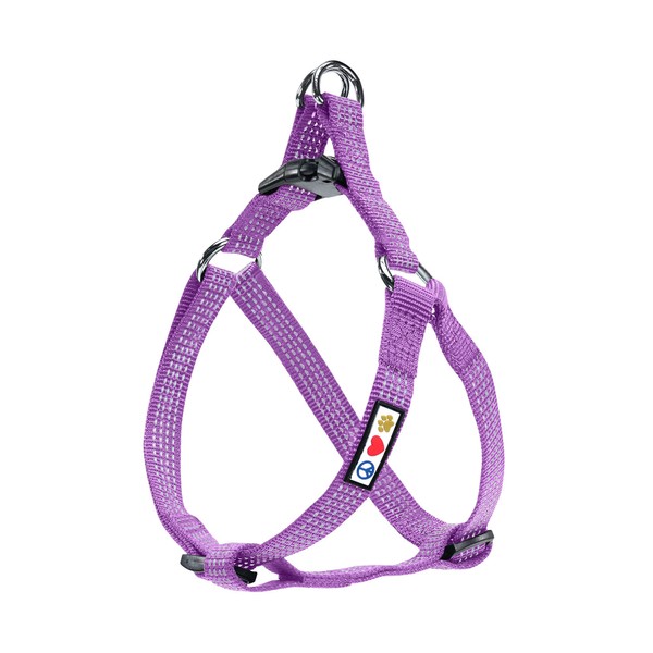 Pawtitas Dog Harness Small Sized Dog Orchid Purple Dog Harness