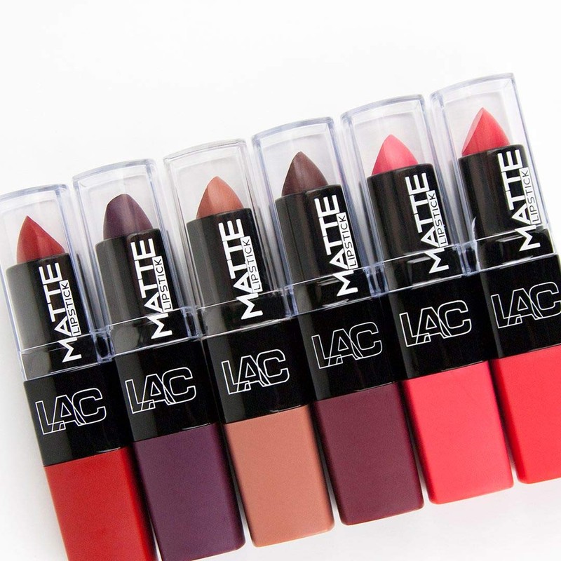 L.A. COLORS Matte Lipstick, Mysterious, 1 Ounce