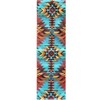 GLENLCWE Southwestern Native Indian American Aztec Navajo Print Table Runner,72Inch