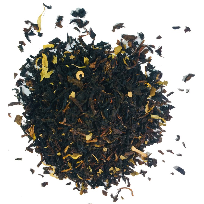 USDA Organic Peach Apricot Fusion Loose Leaf Black Tea 1