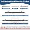 Car Clothes Hanger Bar Heavy Duty Clothing Rod for Vehicle