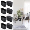 Pack of 20 PVC Chair Leg Caps, 40 x 20