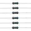 BOJACK 120 Ohm Resistors 1/4 W ±1% Metal Film Single