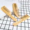 2 Pcs Hair Comb Set Wooden Wide Tooth Comb and