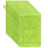NatureMark Terry Cloth Wash Mitts, Pack of 10, Wash Cloth,