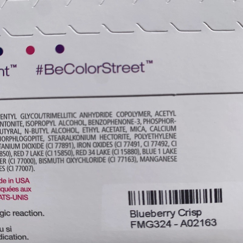 Color Street Blueberry Crisp-